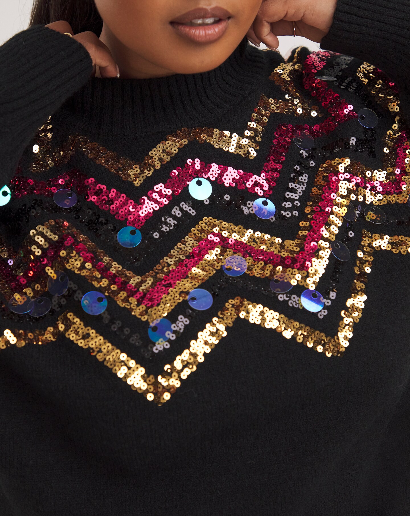 F&f sequin jumper sales