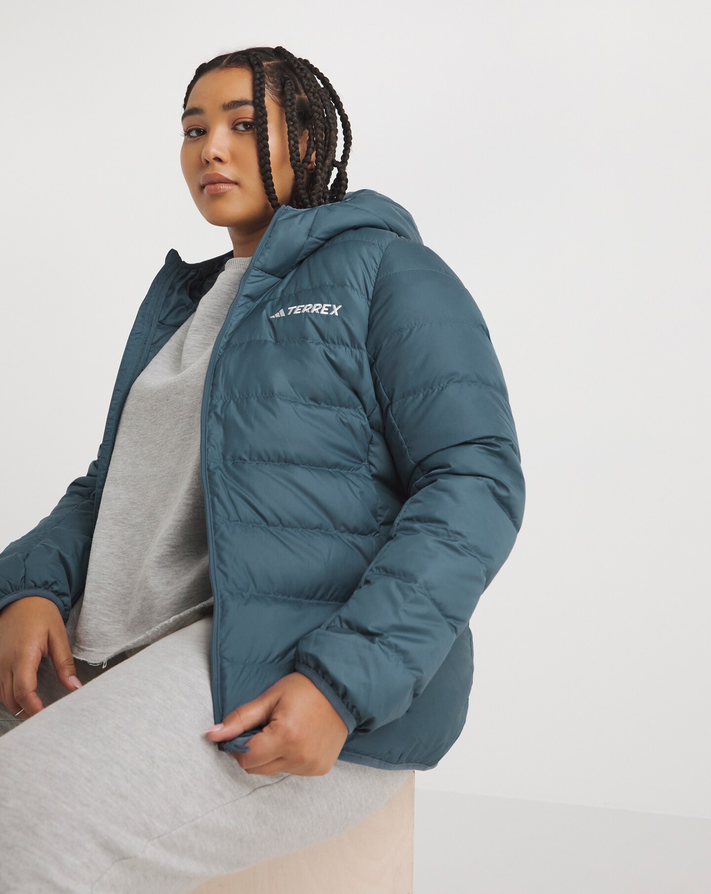 Adidas terrex store hooded jacket