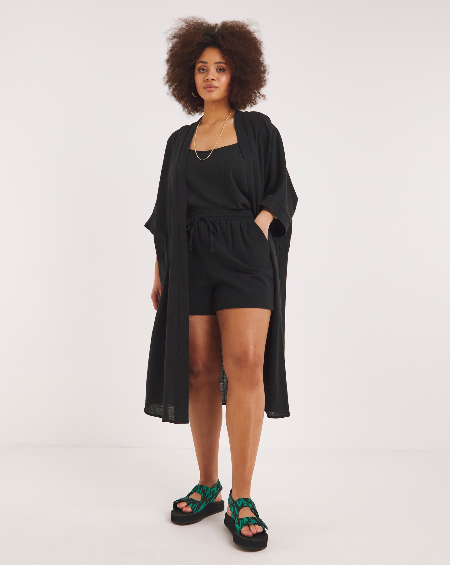 Simply be kimono dress cheap