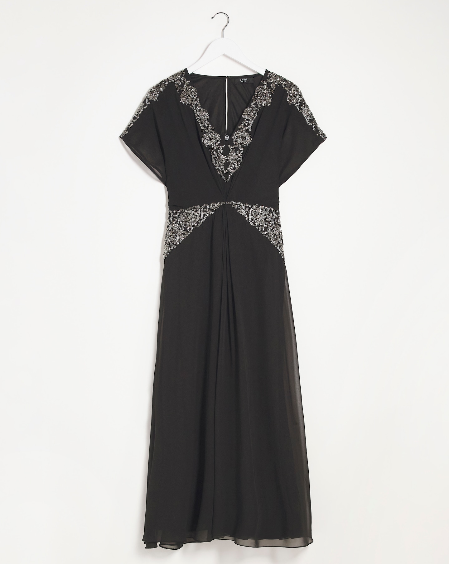 silk v neck maxi dress Billy Reid Silk Brush Stroke V-neck Maxi Dress, Billy's Brown/black
