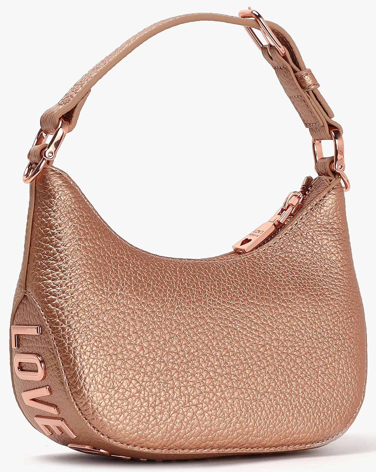 Love Moschino Laminated Baguette Bag Simply Be