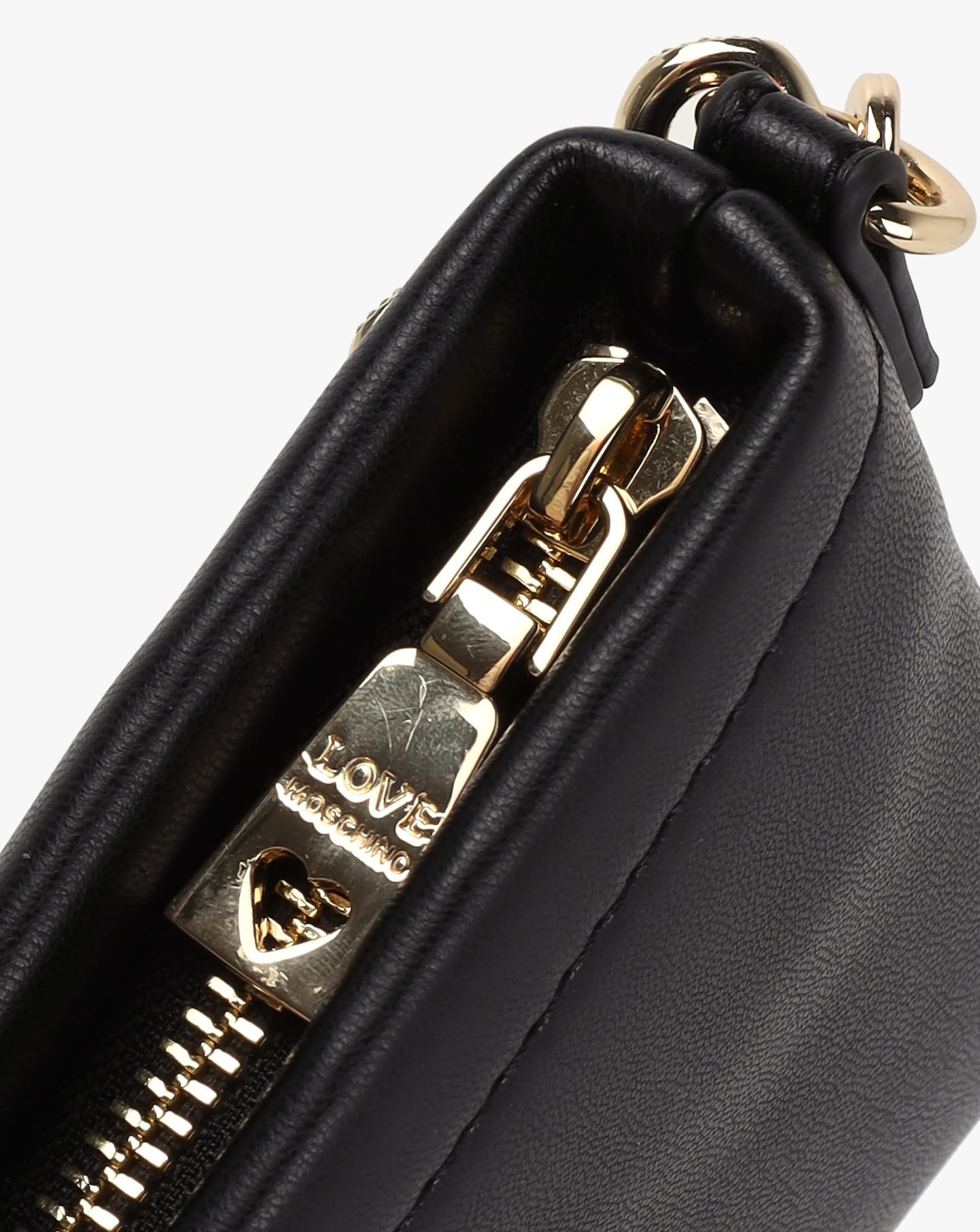 Love Moschino Strass Heart Shoulder Bag Simply Be