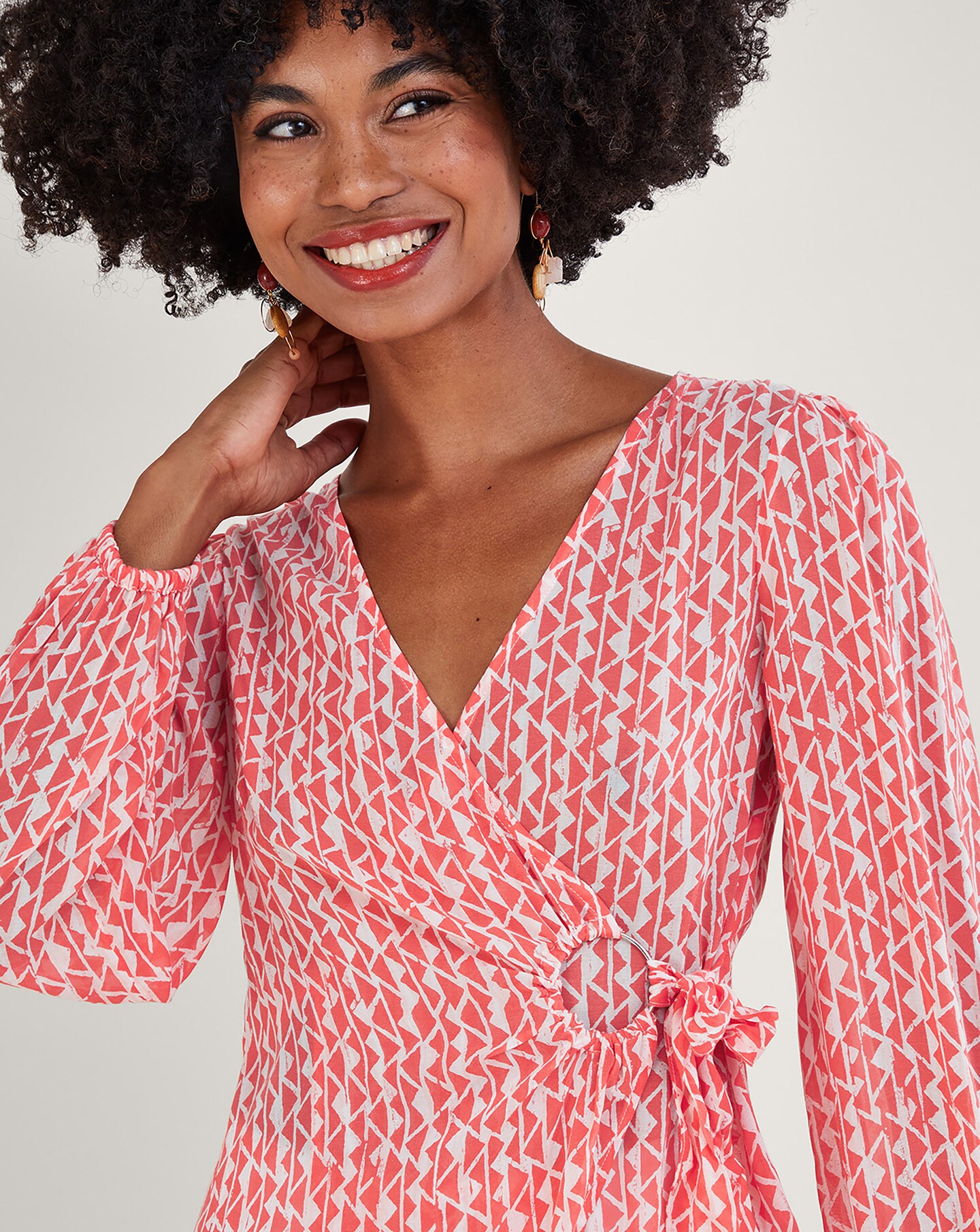 Monsoon Dorit Wrap Top | Simply Be