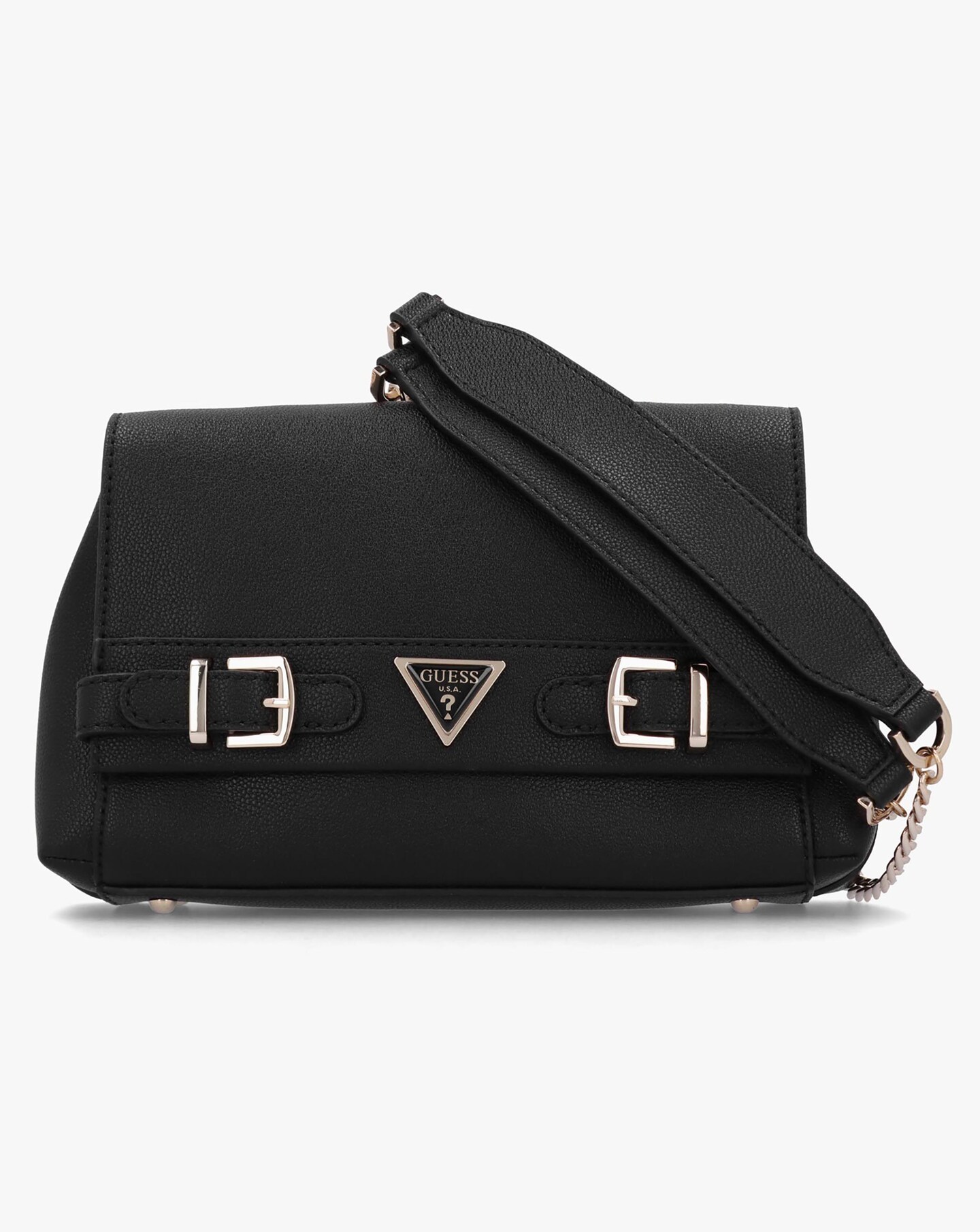 Guess Eco Ali Black Cross Body Bag Simply Be