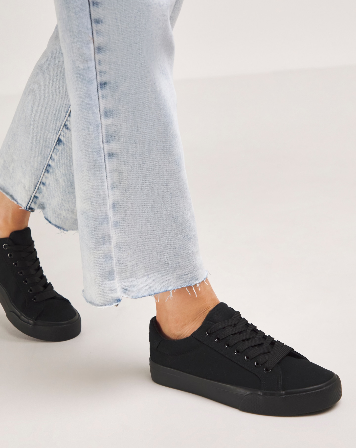 Wide Fit Asos Black Trainers Asos Design Day Light Chunky Flatform