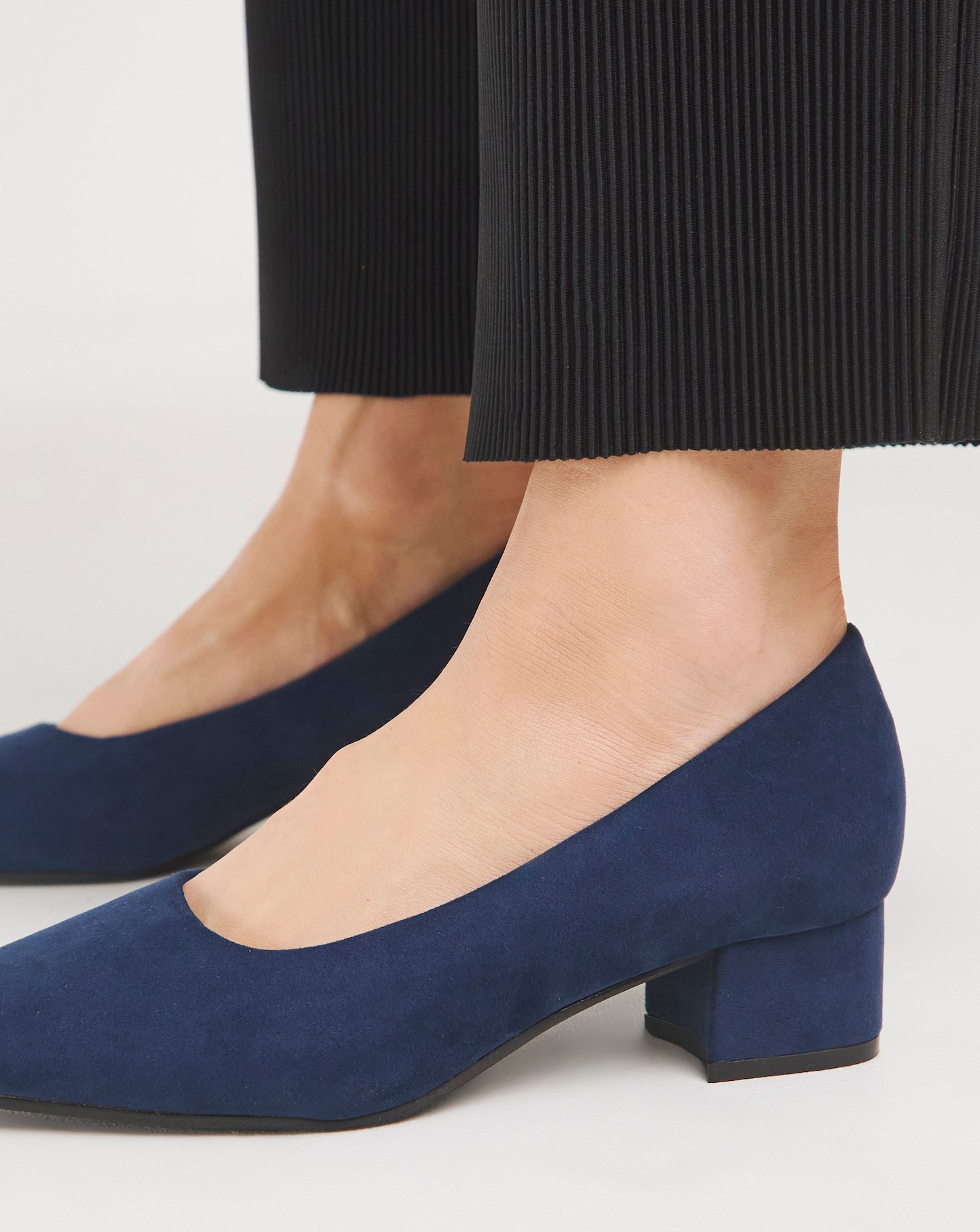 Flexi Sole Block Heel Shoes EEE Fit Simply Be