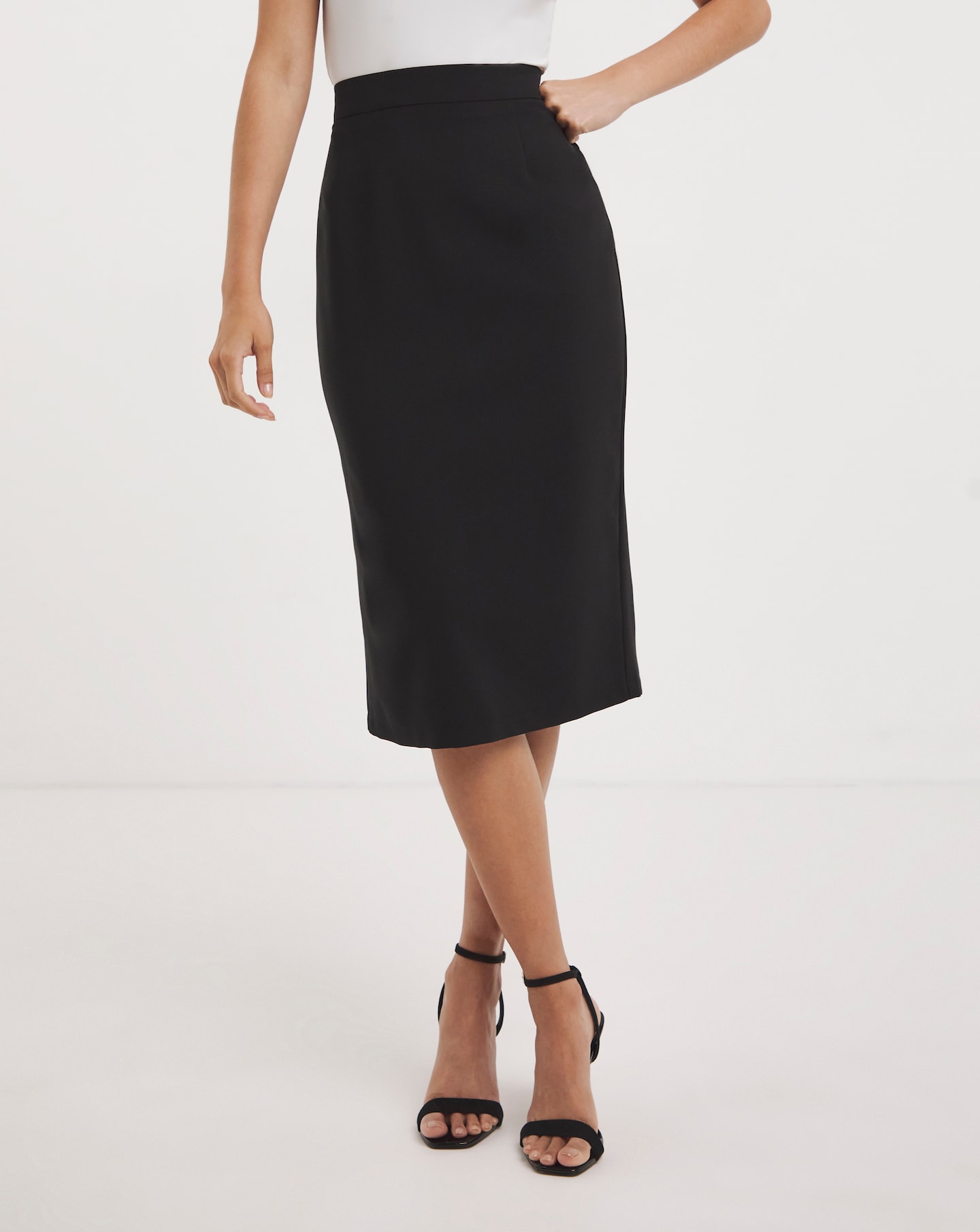 Midi Pencil Skirt