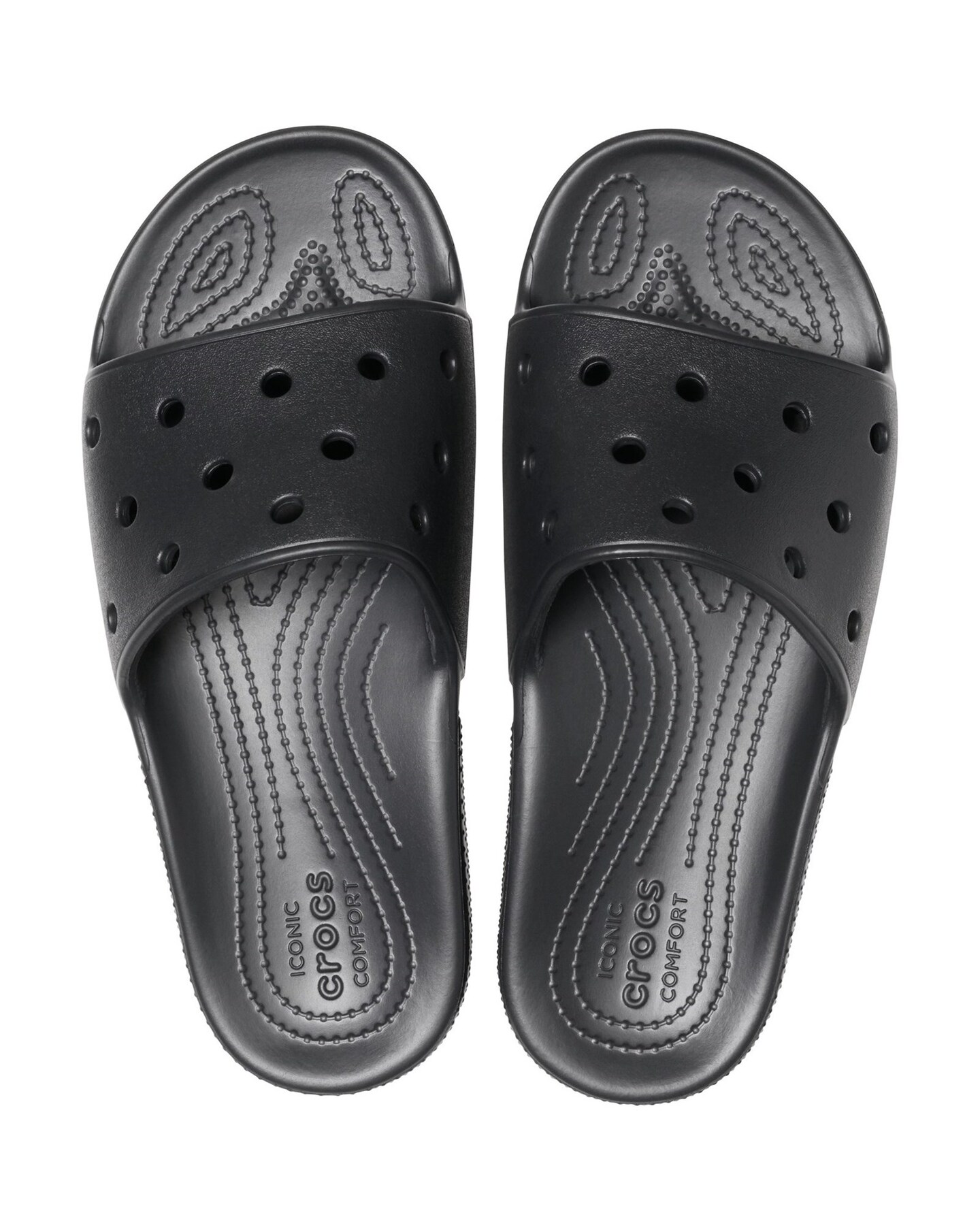 Classic crocs logo motion slide cheap